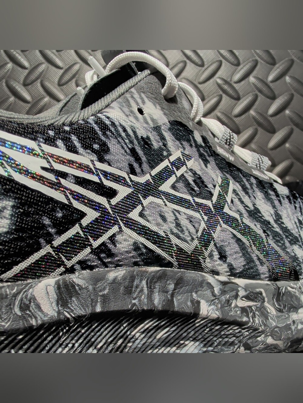ASICS Noosa Tri 16 Black White 1012B675-001 women's size 9.........(kp29)- no b - Picture 2 of 15